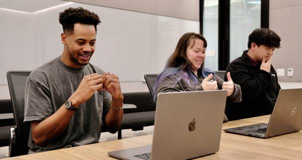 Nvidia's Signs records users through a webcam, analyzes, and then stores the information.